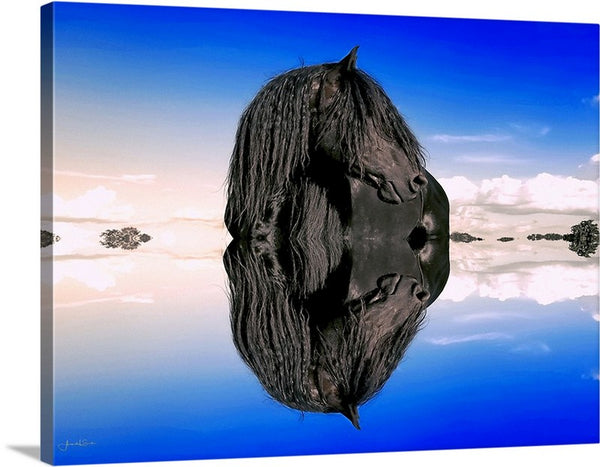 The Power in My Reflection Canvas Print