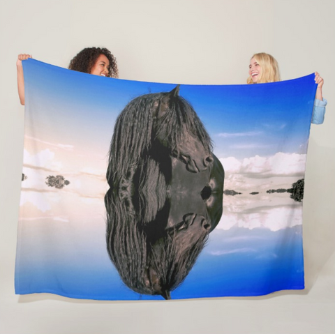 The Power in My Reflection Fleece Blanket