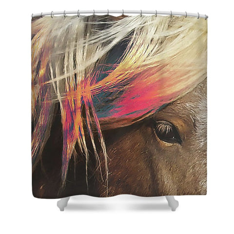Color in Oz Shower Curtain