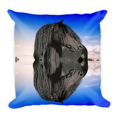 The Power in My Reflection Square Pillow