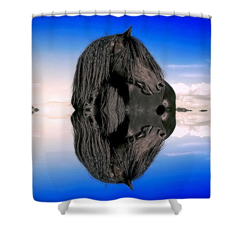 The Power in My Reflection Shower Curtain