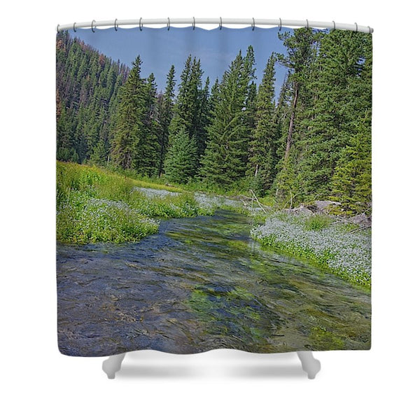 Black Hills Serenity Shower Curtain