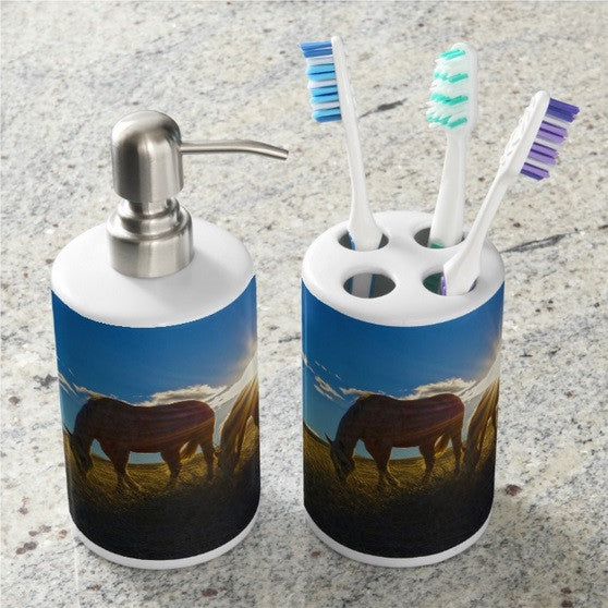 Sunrise Splendor Bathroom Set