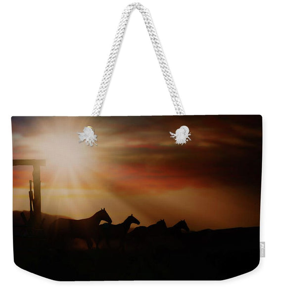 Caballo Sunset Weekender Tote bag