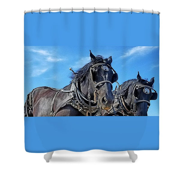 Ceremonious Shower Curtain