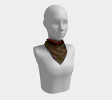 Rested Western Saddle Western Scarf