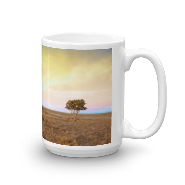 Cedar Tree at Sunset Mug