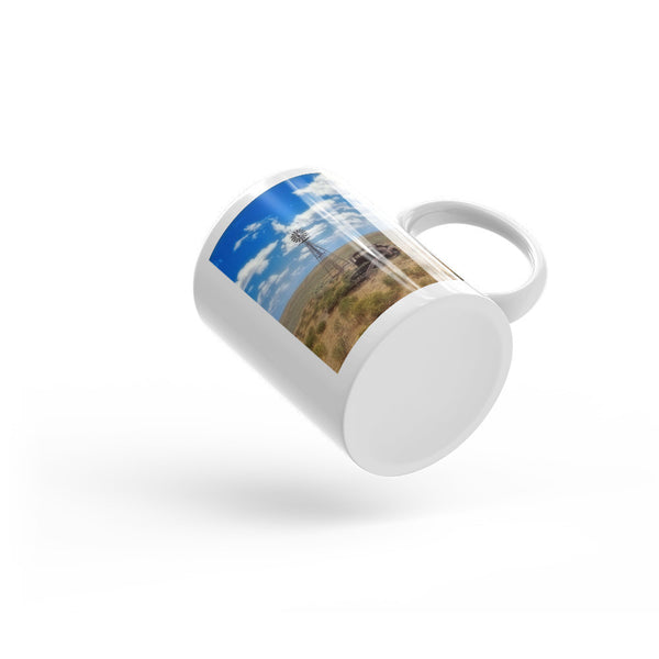 Windmill Over Lenzen Mug