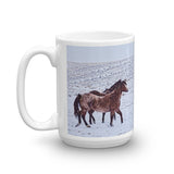 Prancing in the Snow Mug