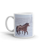 Prancing in the Snow Mug