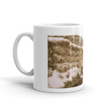 Winter Feed Lot Horizontal Mug